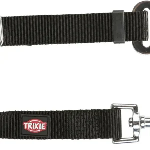 TRIXIE Ersatz-Kurzführer mit Bolzenhaken 30 - 45 cm / 20 mm schwarz Reisezubehör Echt